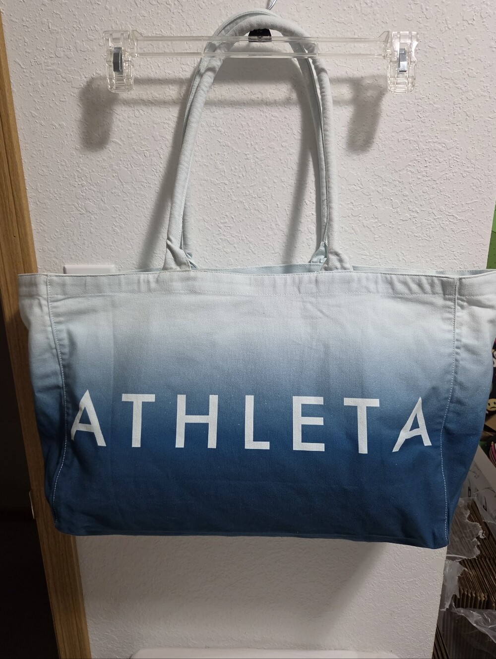 Athleta Ombre Blue Tote Bag